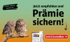 Werbebanner: 150 Euro Prämie für jede Empfehlung Ihrer Tageszeitung, um immer informiert zu sein. Jetzt bestellen.