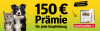 Werbebanner: 150 Euro Prämie für jede Empfehlung Ihrer Tageszeitung, um immer informiert zu sein. Jetzt bestellen.