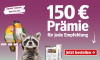 Werbebanner: 150 Euro Prämie für jede Empfehlung Ihrer Tageszeitung, um immer informiert zu sein. Jetzt bestellen.