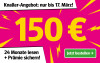 Knaller-Angebot nur bis 17. März: Sichern Sie 150€ Prämie für 12 Monate Ihr Tageszeitung-Abonnement. Jetzt bestellen!