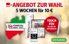 Angebot der WR : 5 Wochen für 10 Euro zur Kommunalwahl 2025. Touch Pen für die 50 Schnellsten.
