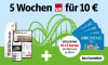 5 Wochen regionale Tageszeitung für 10 €. Jetzt bestellen! Plus Verlosung 10x4 Ruhr.Topcards 2026 im Wert von je 226 €.