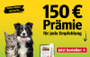 Werbebanner: 150 Euro Prämie für jede Empfehlung Ihrer Tageszeitung, um immer informiert zu sein. Jetzt bestellen.