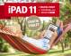 Werbeanzeige für Tablets in Kombination mit einem Abonnement der "WR". Angepriesen wird ein Apple iPad 11 für 35,99€ ohne zusätzliche Kosten zum Zeitungsabo.